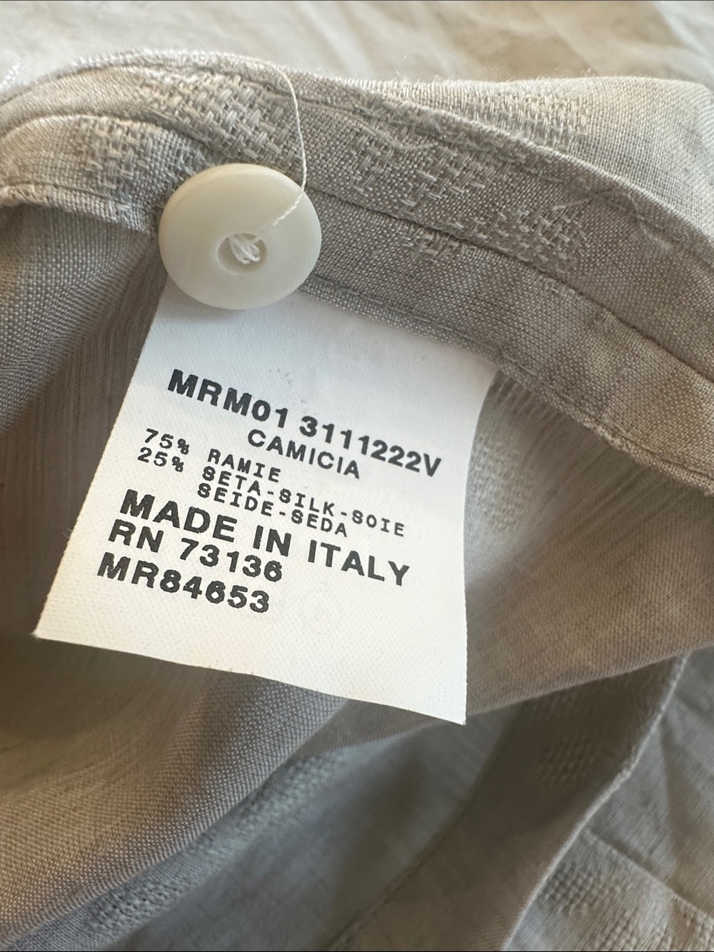 MARINA RINALDI Linen Tunic - Picture 3 of 5